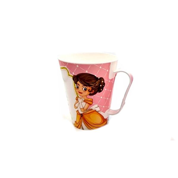 Caneca Decorada Princesa 430ML Koziplast