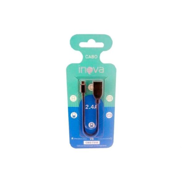 Cabo OTG Micro USB V8 Inova