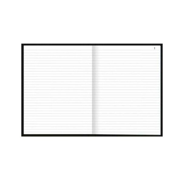 Livro Atas Tamoio Sem Margem 200 Folhas Preto 2056 - Image 4