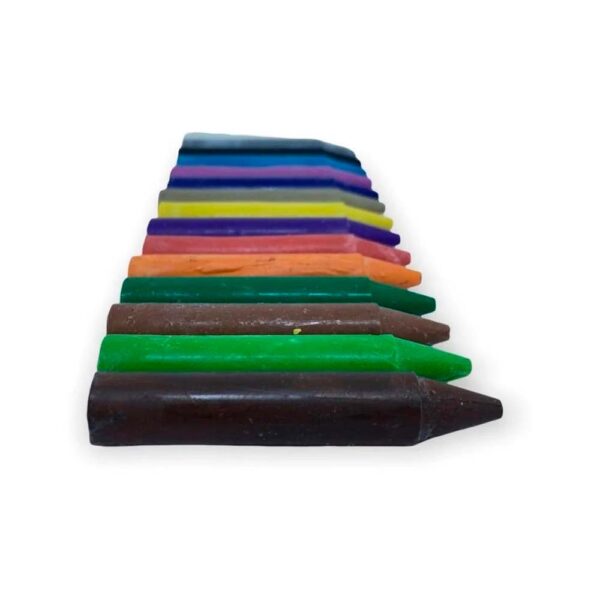 Giz De Cera Curto 15 Cores Kaz - Image 3