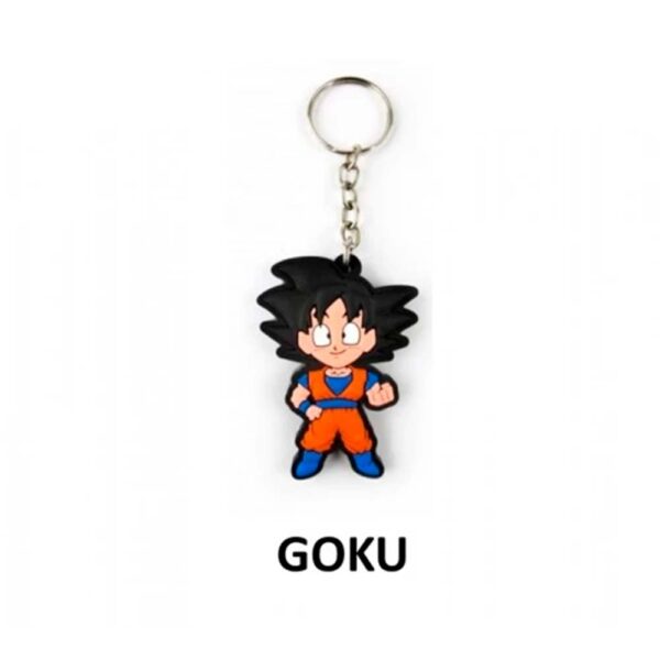 Chaveiro De Borracha Goku Temático Divertido