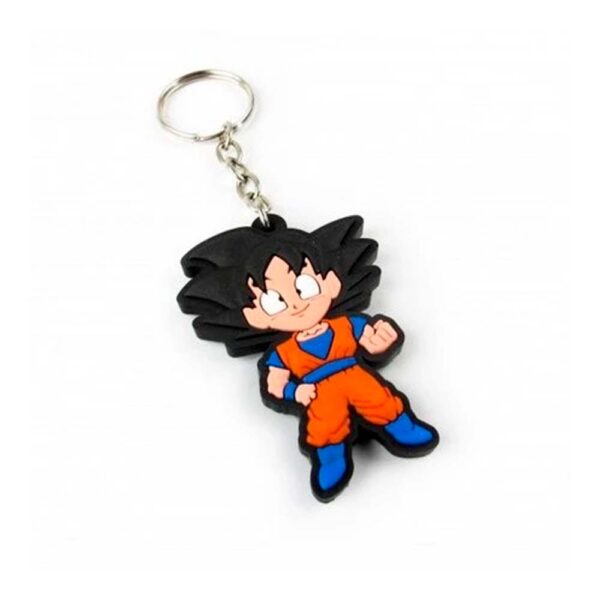 Chaveiro De Borracha Goku Temático Divertido - Image 2