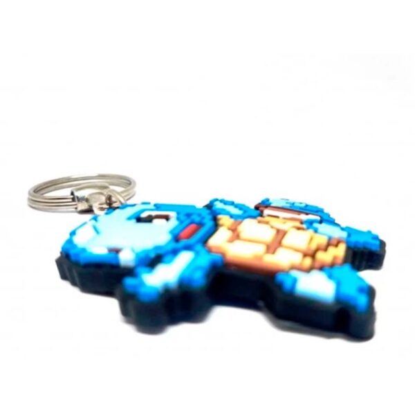 Chaveiro De Borracha Squirtle Temático Divertido - Image 3