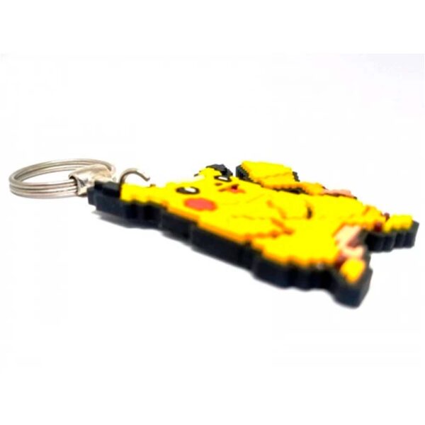 Chaveiro De Borracha Pikachu Temático Divertido - Image 3