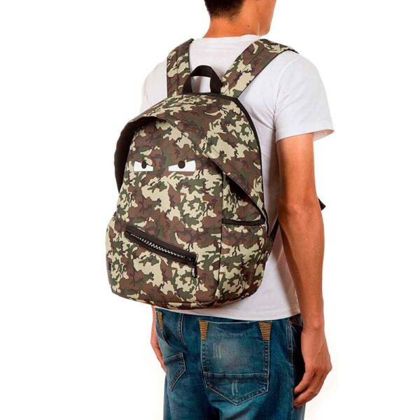 Mochila Zipit Grillz Camuflada Verde Maped - Image 3
