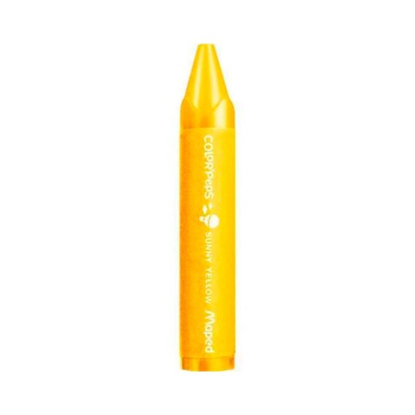 Giz De Cera 12 Cores Jumbo Color Peps Maped - Image 3