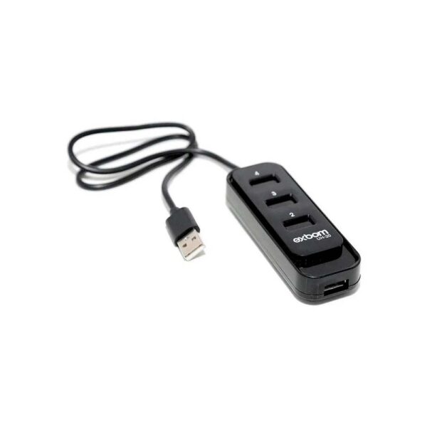 Hub Usb 2.0 Exbom Uh-20 4 Portas - Image 2