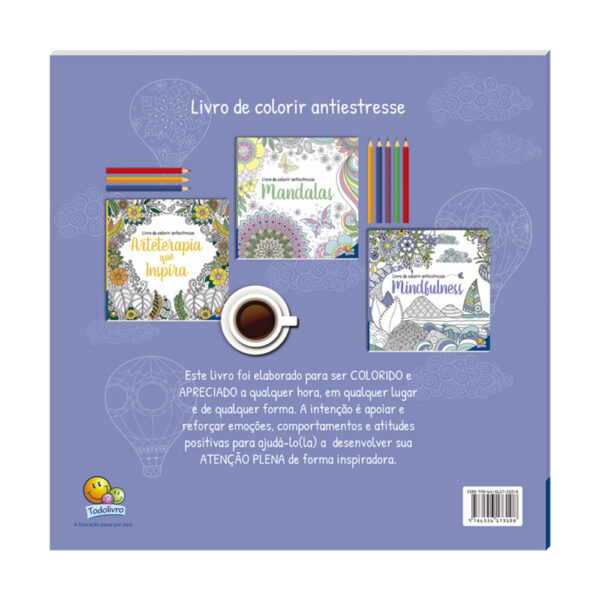 Livro de Colorir Antiestresse: Mindfulness TodoLivro - Image 2