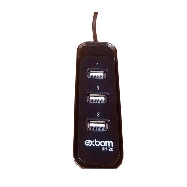 Hub Usb 2.0 Exbom Uh-20 4 Portas - Image 3