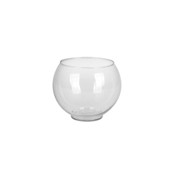 Vaso Aquário Pequeno Tailandia Vidro Transparente Decorativo Cristais Parisiense - Image 4