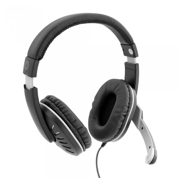 Headset com Microfone Haste Regulável e Controle de Volume Preto Home Bright - Image 2