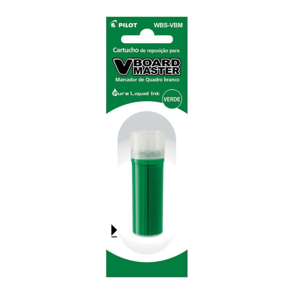 Refil Marcador Para Quadro Branco Verde WBS-VBM Pilot