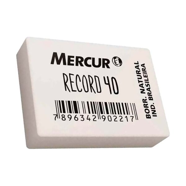Borracha Record Branca 40 Pequena Mercur