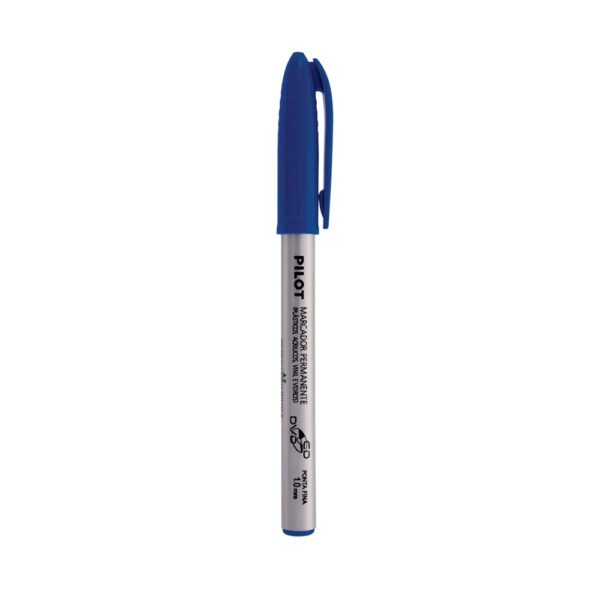 Caneta Permanente para CD/DVD 1.0 mm Azul Pilot