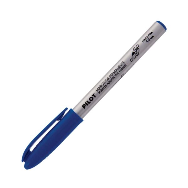 Caneta Permanente para CD/DVD 1.0 mm Azul Pilot - Image 5