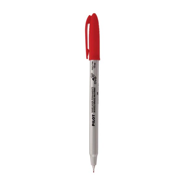 Caneta Permanente para CD/DVD 1.0 mm Vermelho Pilot - Image 3
