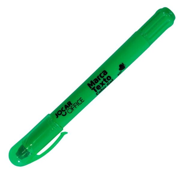 Caneta Marca Texto Color Gel Verde Jocar Office