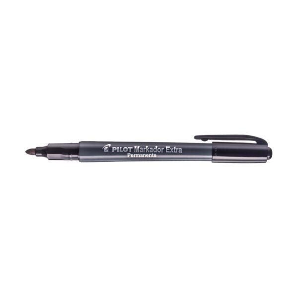Caneta Permanente Markador Extra Ponta 4.0 Redonda Preto Pilot - Image 5