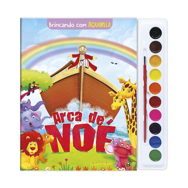 Brincando com Aquarela: Arca de Noé Todolivro