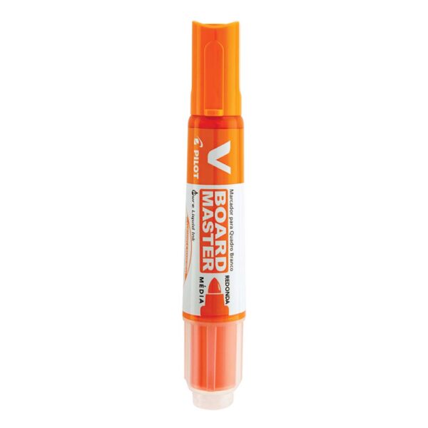 Marcador Quadro Branco Laranja V Board Recarregável Pilot