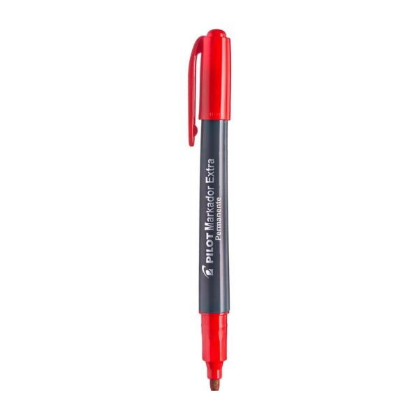 Caneta Permanente Markador Extra Ponta 4.0 Redonda Vermelho Pilot - Image 3