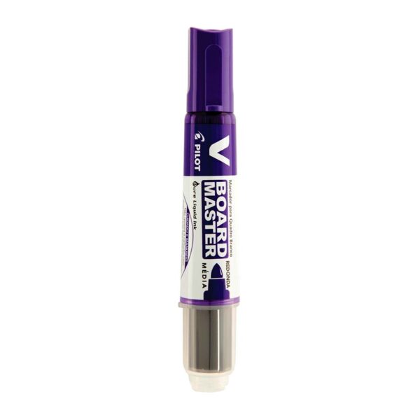 Marcador Quadro Branco Roxo V Board Recarregável Pilot