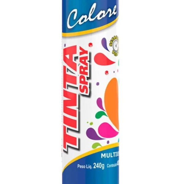Tinta Spray Multiuso 400ml Dourado Metálico Colore - Image 2