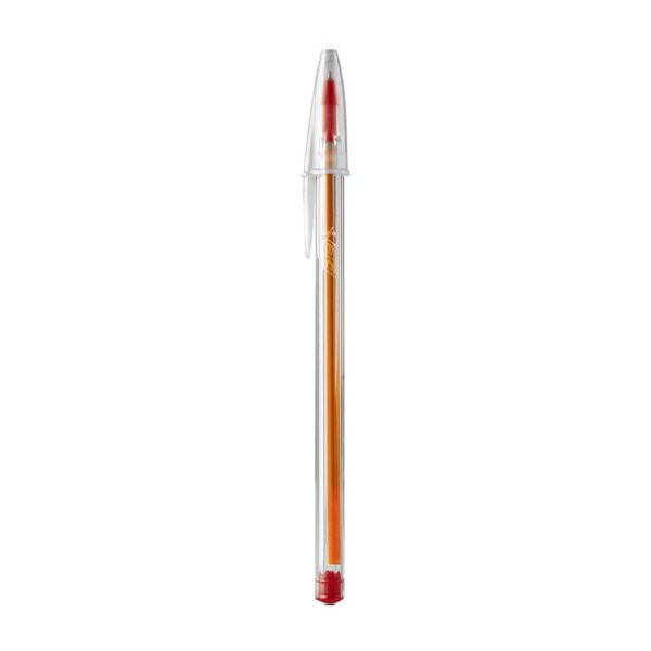 Caneta Esferográfica 0.8mm Ponta Fina Vermelha Bic Cristal - Image 3