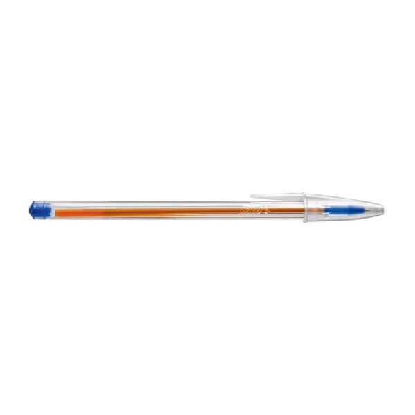 Caneta Esferográfica 0.8mm Ponta Fina Azul Bic Cristal - Image 4