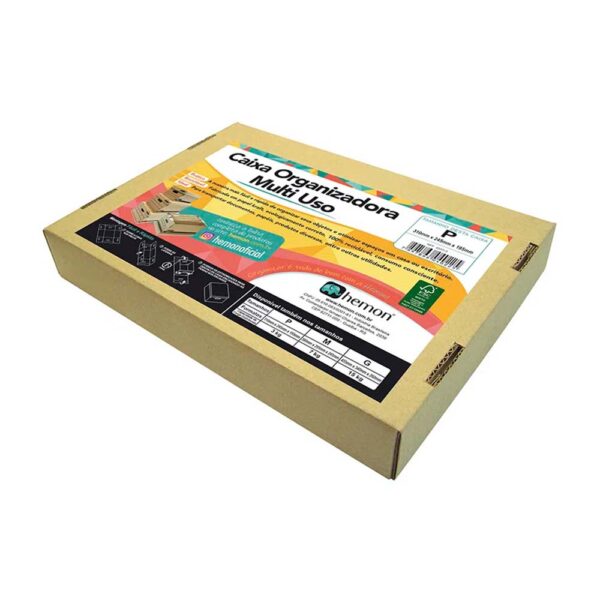 Caixa Organizadora Kraft MultiUso Pequena 31x24x19cm Chies