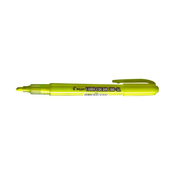 Marca Texto Lumi Color Neon Amarelo 200-SL Pilot - Image 5