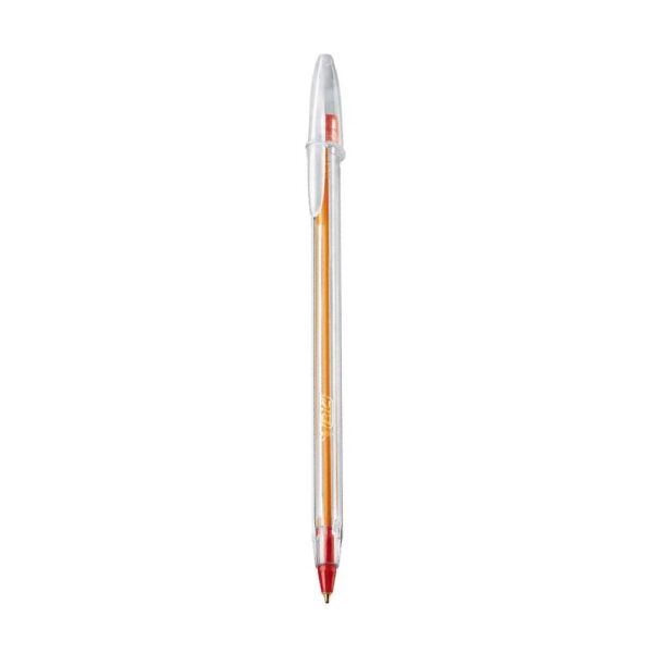 Caneta Esferográfica 0.8mm Ponta Fina Vermelha Bic Cristal - Image 5