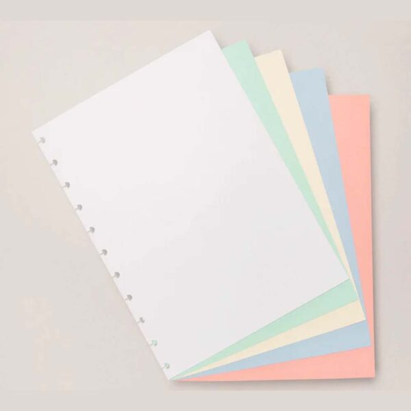 Refil Caderno Inteligente Grande Colorido 80g 50 Folhas - Image 2