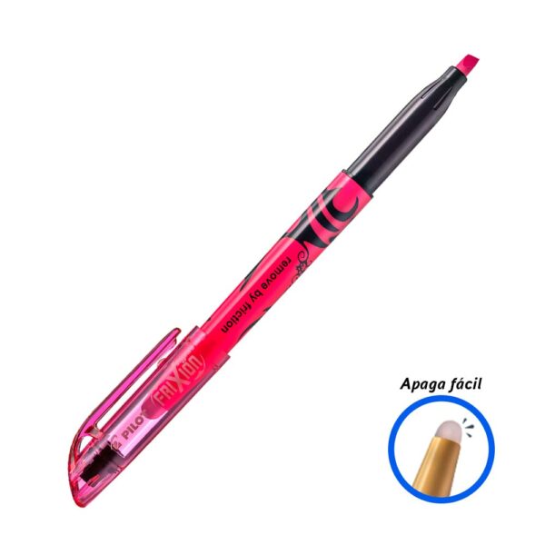 Marca Texto Apagável Frixion Light Neon Rosa Pilot