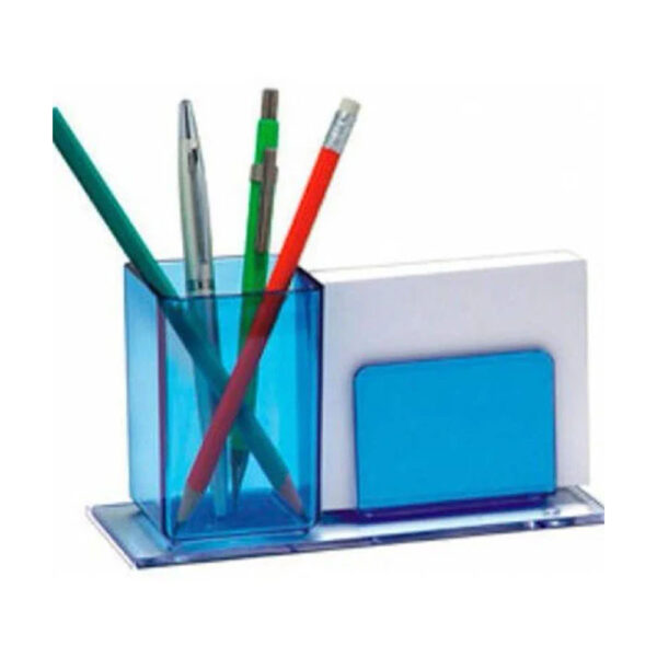 Porta Lápis/Lembrete Azul Clear 938.2 Acrimet
