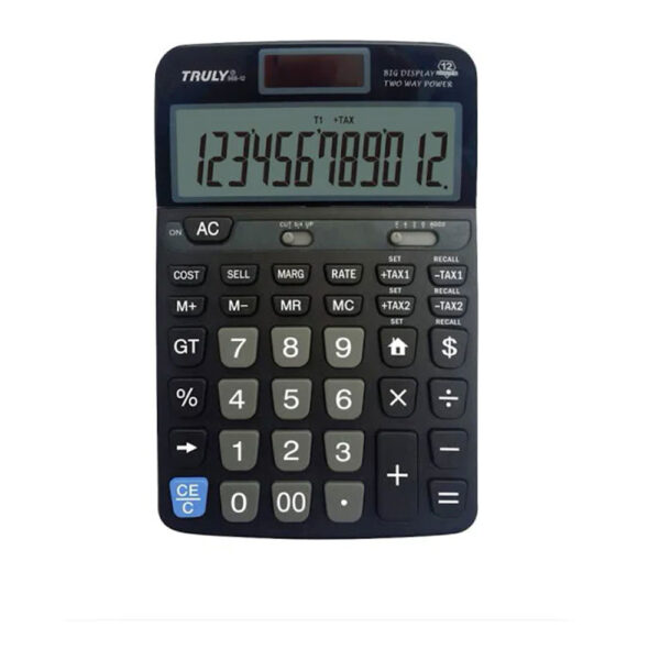 Calculadora de Mesa 12 Dígitos 968-12 Truly