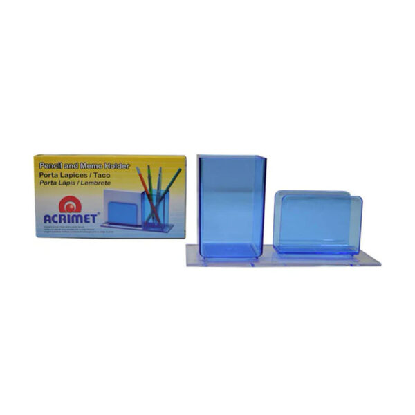 Porta Lápis/Lembrete Azul Clear 938.2 Acrimet - Image 4