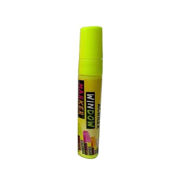 Caneta Marcador Para Vidro Window Marker Amarelo Acrilex