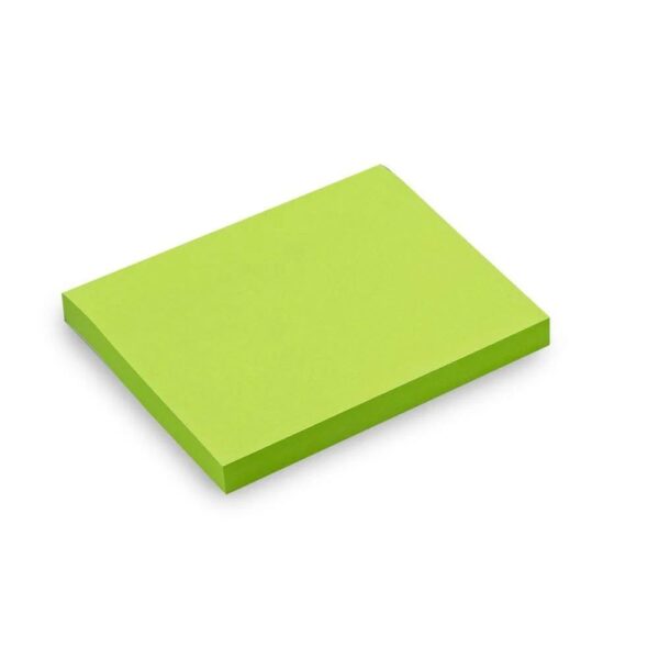 Bloco Adesivo Verde Neon 76mmx102mm 100 Folhas Maxprint - Image 3