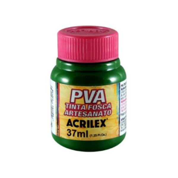 Tinta Pva Fosca Artesanato 37ml Verde Musgo 513 Acrilex