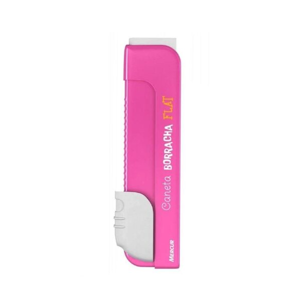 Caneta Borracha Mercur Flat Rosa - Image 2
