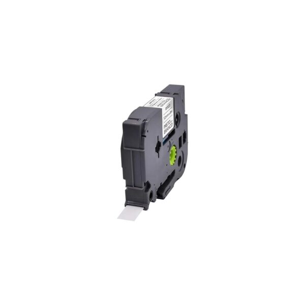 Fita Para Rotulador Brother Tze-231 Preto Sobre Branco 12mm RF023 Multilaser - Image 2