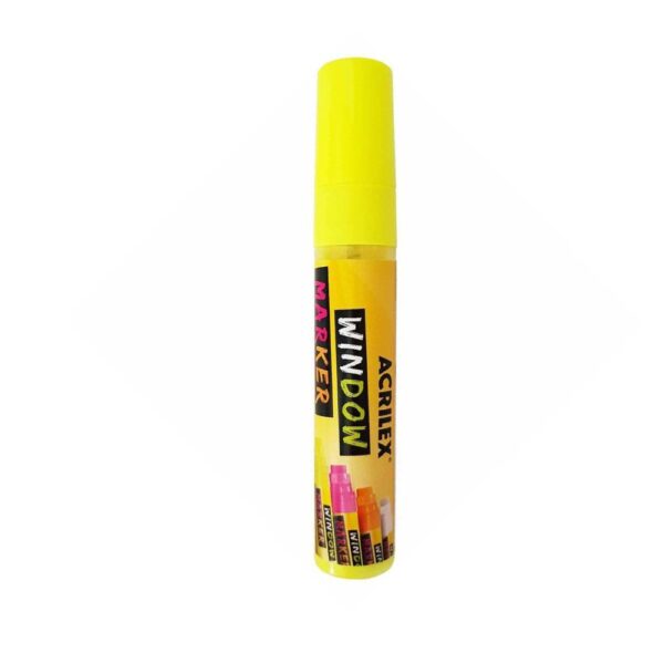 Caneta Marcador Para Vidro Window Marker Amarelo Acrilex - Image 2