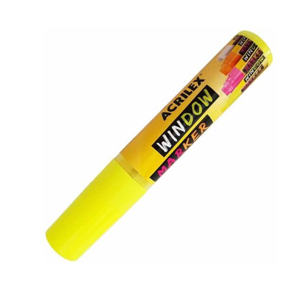 Caneta Marcador Para Vidro Window Marker Amarelo Acrilex - Image 4