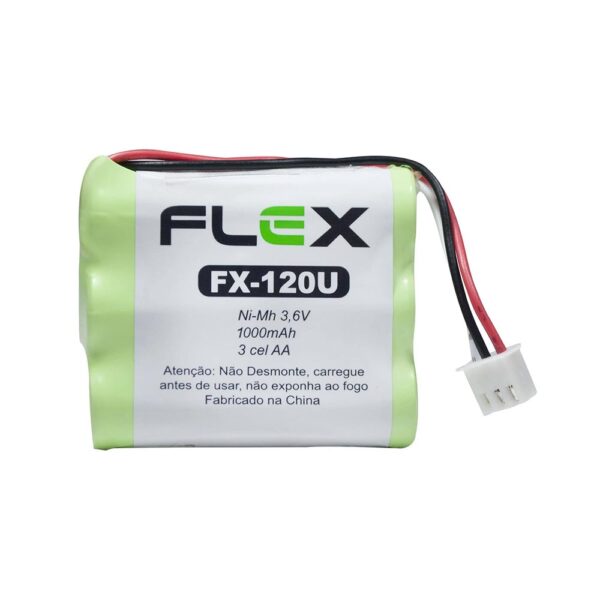 Bateria Para Telefone Sem Fio Fx-120u 1000mah Flex - Image 5