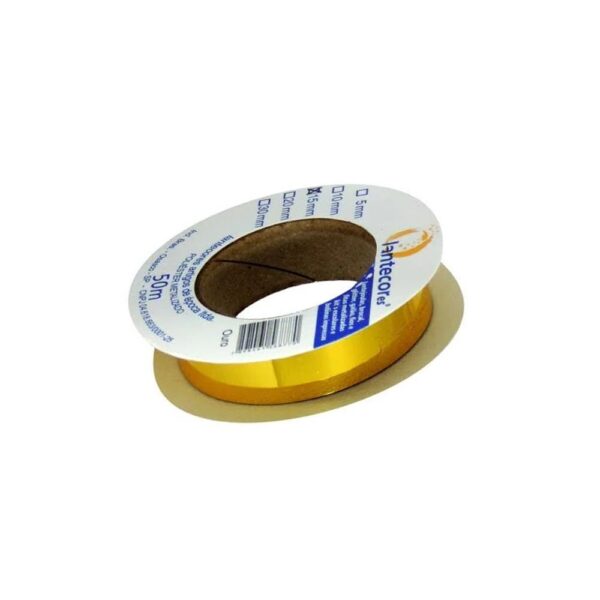 Fita Metaloide 15mmx50m Ouro Lantecor - Image 4