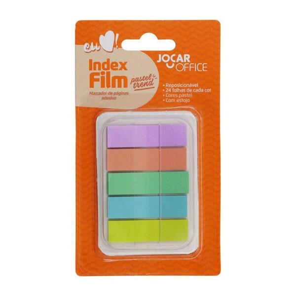 Marcador De Páginas Adesivo Index Film Pastel Trend Jocar