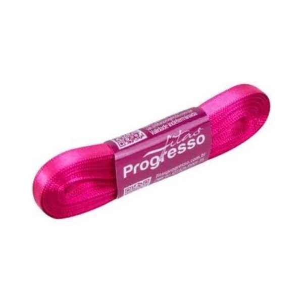 Fita De Cetim CF001 7mm 303 Pink 10m Progresso