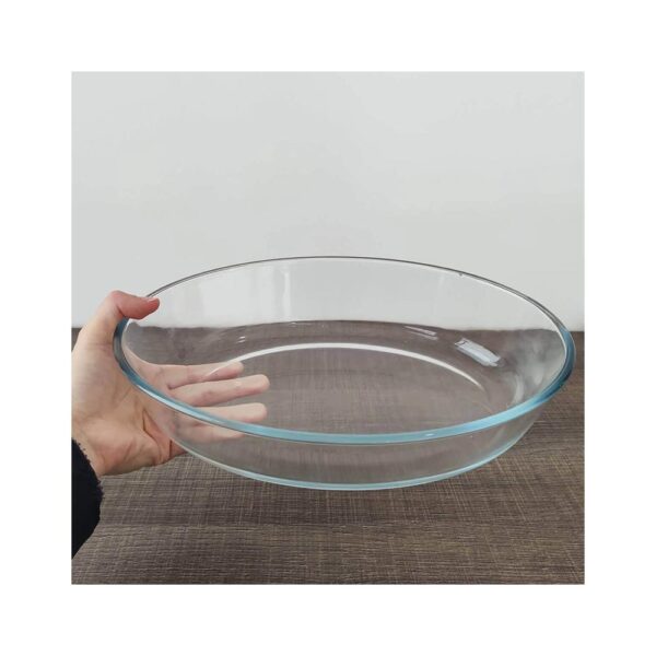 Assadeira De Vidro Travessa Borossilicato Oval 2,4L Sanremo - Image 2