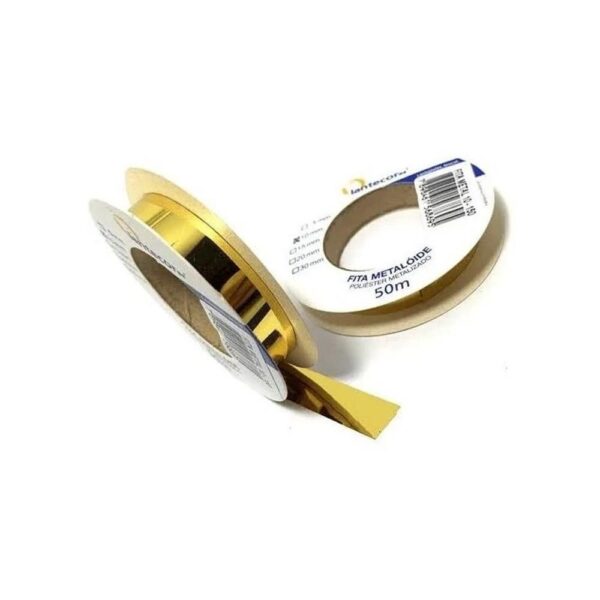 Fita Metaloide 15mmx50m Ouro Lantecor - Image 6